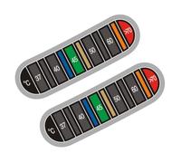 Adhesive Bottle Thermometers Strips Displays Temperature in Degrees Thermometers Sticker Display Stickers Tester