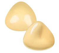 Adhesive Bra Inserts Push Up Pads, Double-Sided Sticky Silicone Bra Inserts for Swimsuit, Sports Bra, Bikini, and Daily Wear(C)