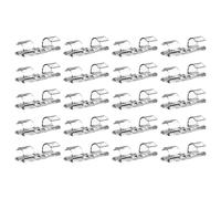 Adhesive Cable Clips - Clear Wire Holders, 20 Piece Management Clips, Strong Cord Organizers for Wall, Desk, Premium and Electronics | Heavy Duty Convenient Storage Solution Home Office