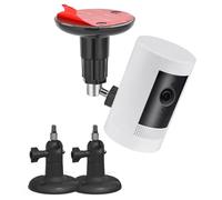 Adhesive Camera Mount With 1/4-20" thread,Wall Mount for Ring Stick Up Cam,Ring Stick Up Cam Battery,Arlo Pro 4,EufyCam 2 Pro/2c Pro/2/2C,360° Adjustable Security Camera Mount for Indoor Outdoor Use