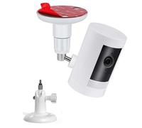 Adhesive Camera Mount With 1/4-20" thread,Wall Mount for Ring Stick Up Cam,Ring Stick Up Cam Battery,Arlo Pro 4,EufyCam 2 Pro/2c Pro/2/2C,360° Adjustable Security Camera Mount for Indoor Outdoor Use