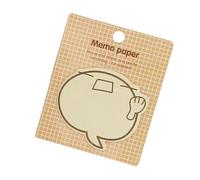Adhesive Cartoon Animal Themed Stick Note Write Sheets for Planner Notebook Decoration Safe Materials Design Multipurpose Writing Pad for Students