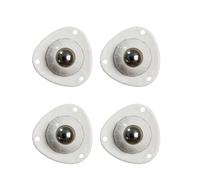 Adhesive Caster Wheels, 4x Swivel Castor Wheels, Selff-Adhesive univrsal Wheel, Sticky Pulley Household Furniture Casters 360 Degree Rotation for Trash Cans Storage Boxes Small Furniture Cabinet