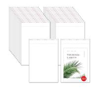 Adhesive Cellophane Bags 100pcs 10"x13" Transparent Self-Adhesive Cello Bags 50µm Clear Self Sealing OPP Poly Bags for Clothing T-shirt Pants Trousers A4 Crafts(6 Sizes for Choosing)