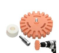 Adhesive Disc - Pneumatic Glue Removal Wheel - Adhesive Remover Tool - Body Metal Repair Accessory, Decal Cleaner | Function of