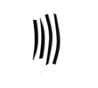 Adhesive External Car Styling Window Visors Cover Rain Eyebrow Guards Wind Deflectors Trim For Toyota For Highlander 2020-2022