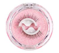 Adhesive Eyelashes No Glues or Needed, 3 Secs to Put on False Lashes with Glues Stripe for Womens Waterproof False Eyelashes Natural Look