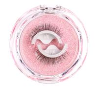 Adhesive Eyelashes No Glues or Needed, 3 Secs to Put on False Lashes with Glues Stripe for Womens Waterproof False Eyelashes Natural Look
