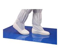 Adhesive Floor Mats | Sticky Tacky Mat 45cm x 60cm | 1 Mat/30 Sheets | Blue | Effective Dirt Removal | Contamination Control | For Construction Sites, Hospitals, Medical Studies