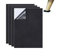Adhesive Foam Sheets Non-Slip High Density Cuttable | Anti Vibration Pads 4 Pieces Material Mat for Furniture, Crafts, Cars, Electrical Cabinets, Handicraft, Sports Equipment