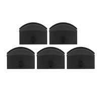 Adhesive Hat Hooks for Wall, 5 Packs Hat Rack for Wall Earphone Necklace Storage Rack with Strong Adhesive Hold up to 5