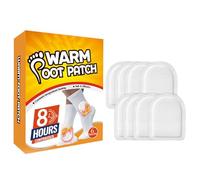 Adhesive Heat Patch - Foot Warmer Patch - Winter Foot Warmers | 6pcs Safe & Adhesive Warmers For Outdoor Activities | Skiing, Hiking & Warmth On The Go