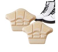 Adhesive Heel Cushion Inserts Comfortable Footrest, Soft Gel Dersen Cushion for | Shoe Upholstery Inserts, Heel Protection and Comfort While Walking