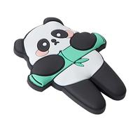 Adhesive Hook, Wall Hooks Stick On, Purse Hanger for Entryway, Strong Hold with Panda Design, Easy to Install Organizer, Space Saving Storage Accessory, Coat Hooks for Rooms, 2.48x1.89 Inches