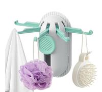 Adhesive Hooks - Removable Drill-free Hanging Hook | Extendable Storage Hooks for Wall | For Home Bathroom Living Room Hallway Office Door Key Hat Bag