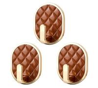 Adhesive Hooks | Strong and Waterproof Hook | Sticky Hooks for Damage Free Shower Door Bathroom Bedroom Living Room Kitchen Apartment Towel Coat Key Crown