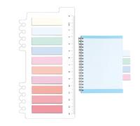 Adhesive Markers, Adhesive Tabs, 200 Writable Adhesive Markers Adhesive Page Tabs, Waterproof Text Strips Smooth Writing Page Tabs for Student Files, Scrapbooking, Books
