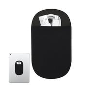 Adhesive Mouse Case - 12x8cm Slim Reusable Holder, Compact Elastic Sleeve, Lightweight Organizer | Portable Mous Pouch forMagic Mouse Travel Office Laptop Accessories