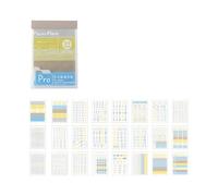 Adhesive Note Paper Memo Pad Multicolored Tabs for Books Journal Planners and Daily Journaling Color Coding Handcraft Gluey Mattresses
