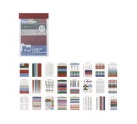 Adhesive Note Paper Memo Pad Multicolored Tabs for Books Journal Planners and Daily Journaling Color Coding Handcraft Gluey Mattresses