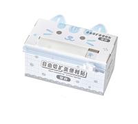Adhesive Note Paper Roll with Sliding, Sea Salt Rice | Cutter for Notebook Planner Journal