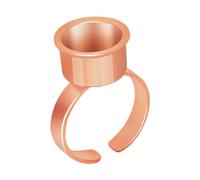 Adhesive Paint Rings Holder, Rose Gold Size Without, Rose Gold A
