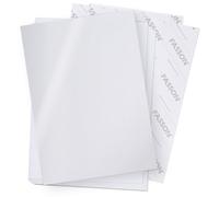 Adhesive Paper DIN A4 I 25 Sheets in Glossy White I Universal Sticker I Crack Back I Paper Labels I Shipping Labels Sticker I Self-Adhesive and Printable I AZ109