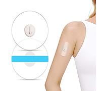 Adhesive Patches Pre-Cut for Dexcom G7 - Pack of 20 - Waterproof & Transparent Overpatches for 10-14 Days, Continuous Glucose Monitor Sensor Cover-GTAGKOMMEN