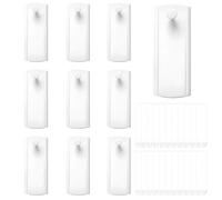 Adhesive Picture Hooks, 10 Hangers and 20 Hanging Strips, Self Adhesive Picture Hooks for Wall Frames, Picture Hanging Hooks No Damage Solution, Canvas Hanger Set for Home and Office Decor