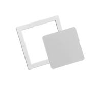 Adhesive Plastic Inspection Hole Cover Removable Hinged Access Hatches Door For Ceiling Wall Ventilation Openings Multicolor 150x150MM