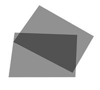 Adhesive Polarized Film Sheets Polarizer Linear Polarizing Filter 11.8 x7.8 inches for Screen Repair and Educational Physics, 2 Pack