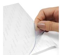 Adhesive Protective Film Crystal, Transparent 33 x 48 cm, Set of 3
