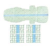 Adhesive Protective Hygiene Swimming Pads Panty Liner/Barrier for Swimsuits Swimwear Lingerie Private Sticker