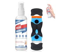 Adhesive Remover, Sticky Stuff Remover, Sticker Remover Spray with Scraper