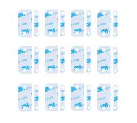 Adhesive Replacement Tape for Ring Alarm Contact Sensors & Magnets (2nd Gen) - Durable Double-Sided Pads for Easy Installation - Pack of 12 Sensor Pads & 12 Magnet Pads, Pre-Cut, No Cutting Needed