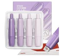 Adhesive Roller, Pack of 4 Scrapbooking Accessories, Double-Sided Tape Roll, for DIY, Crafts, Cards, Photo, Journaling and Art Projects