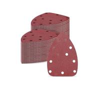 Adhesive Sandpaper 10/20/50 PCS Self-adhesive Sandpaper Triangle Hook Loop Sanding Disc Abrasive Sander Sand Paper Tools For Polishing 40-2000 Grit(1200,10 pcs)