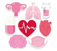 Adhesive Selves Stick Writing Pad Multipurpose Friendly Paper Heteromorphic Stick Pad for Planner Decors Use Colorful Sticky Note