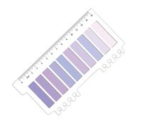 Adhesive Side Markers, Adhesive Index Cards - Pack of 200 Page Markers, Sticky Notes, Writeable Tabs, Reading and Work Page Tabs to Improve Learning Efficiency for Scrapbooking