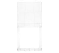 Adhesive Socket Cover for Wall Sockets and Bathrooms | Plastic Splash Guard, Status View, Works on Tiled Walls, Suited to Rentals and Leased Spaces