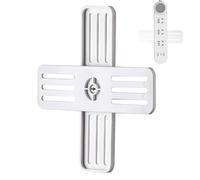 Adhesive Socket Holder, Adhesive No-Punch Socket Holder | Power Jack Sticker 360° Rotation Connector Holder - Wall Mounted Power Strip Holder for Family, Living Room, Bedroom Sockets, Connectors, Ru