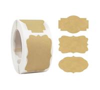 Adhesive Sticker Writeable Sticker Jams Label Household Labels for Baking Card Envelope Bottle and Wedding Jams Label Adhesive Sticker Household Labels Jams Sticker Sticker