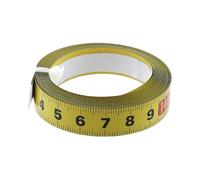 Adhesive Tape Measure - Metric Ruler Tape Strong Adhesive Measuring Tool | Work Table, Countertop Bar, Wall Column, Beveled T Rail Design Guide pa