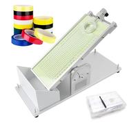 Adhesive Tape Tester, Manual Tack Tester with 32 Steel Balls, Adjustable 0-60° Angle, Viscosity Testing Tool for Tapes, Stickers, Labels, Foam, and Adhesives