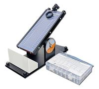 Adhesive Viscosity Tester, Manual Force Testing Machine with Adjustable Angle 0-45°, Ball Receiving Ring for Adhesive Product Testing, Initial Tack Evaluation Tool