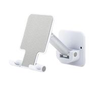 Adhesive Wall Mounted Phone Space Efficient & Simple Setups Phone Stand Upgrades For Mobile Phones & Tablets