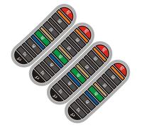 Adhesive Water Bottle Thermometers Strips Coffee Cup Sticker Displays in Degrees for Water Temperature Color Change Indoor Monitors Paper Cup Measurement