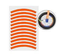 Adhesive Waterproof Reflective Sticker Reflective Bike Wheel Frame Fluorescent Strip Sticker Safety Reflective Decal