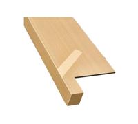 Adhesive Window Edge Guard Wooden Window Trim L-Shape Cover for Bay Windows Porches Balconies & Bathrooms 80cm x 20cm - & Stylish Protection.