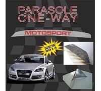 Adhesive Windshield Sunshade Stripe with One Way Effect "Motorsport"